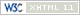 Valid XHTML 11!